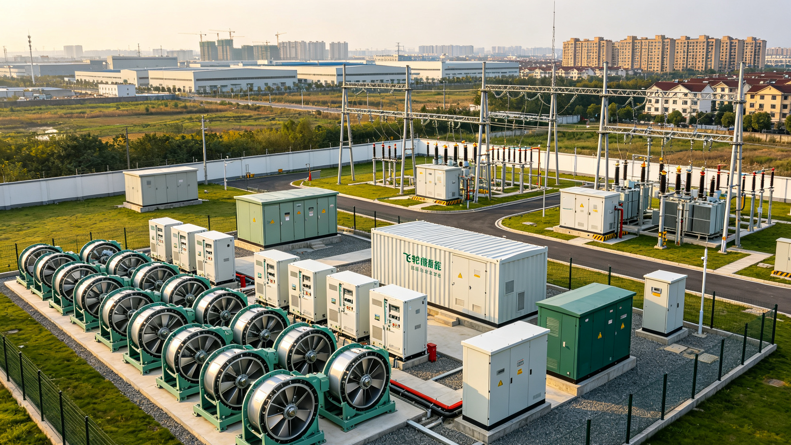 Flywheel energy storage power system